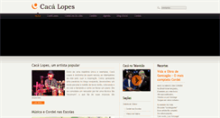 Desktop Screenshot of cacalopes.com.br